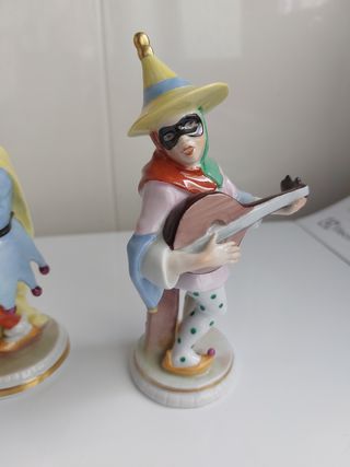 2 Figuras Comedia Capodimonte