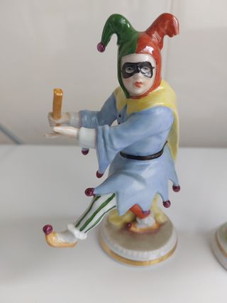 2 Figuras Comedia Capodimonte