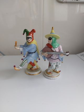 2 Figuras Comedia Capodimonte