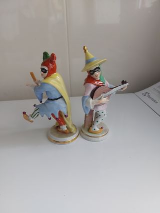 2 Figuras Comedia Capodimonte
