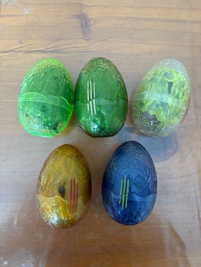 Huevos Dragones Mega Bloks x5