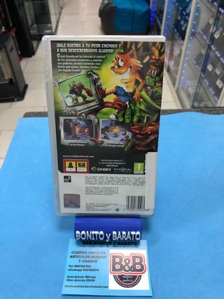 CRASH GUERRA AL COCO MANIACO PSP