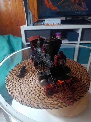 Maqueta de tren antigua