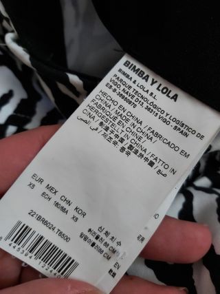 Pantalones pirata zebra Bimba & Lola