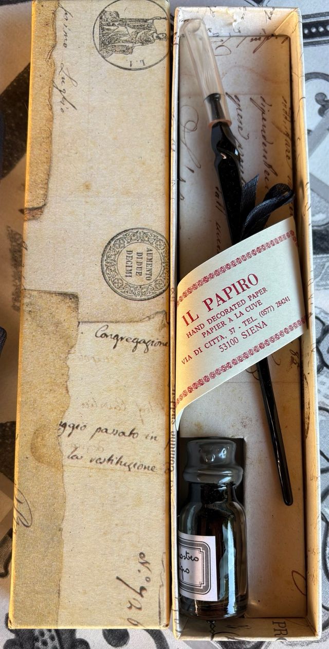 Set calligrafia vintage Il Papiro