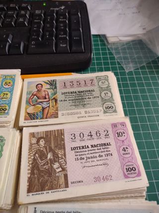 Lotería Nacional: 480 décimos