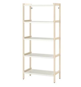 DESCATALOGADA Estantería IKEA blanca y beige