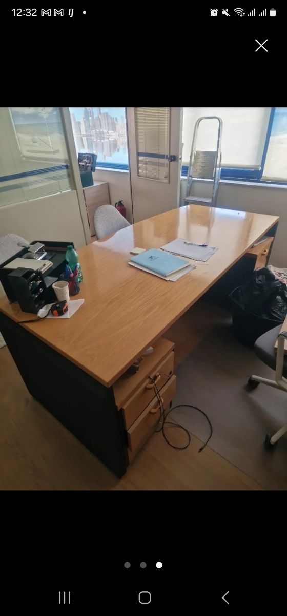 Escritorio madera 200x100cm