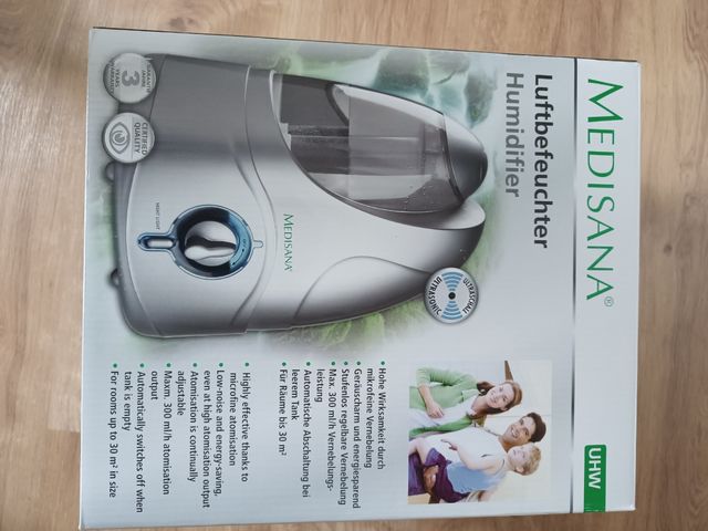 Humidificador Medisana - Gris Plata