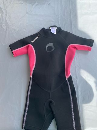 Traje neopreno Tribord niña talla 4