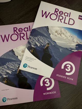 REAL WORLD 3 WORKBOOK y STUDENTS BOOK