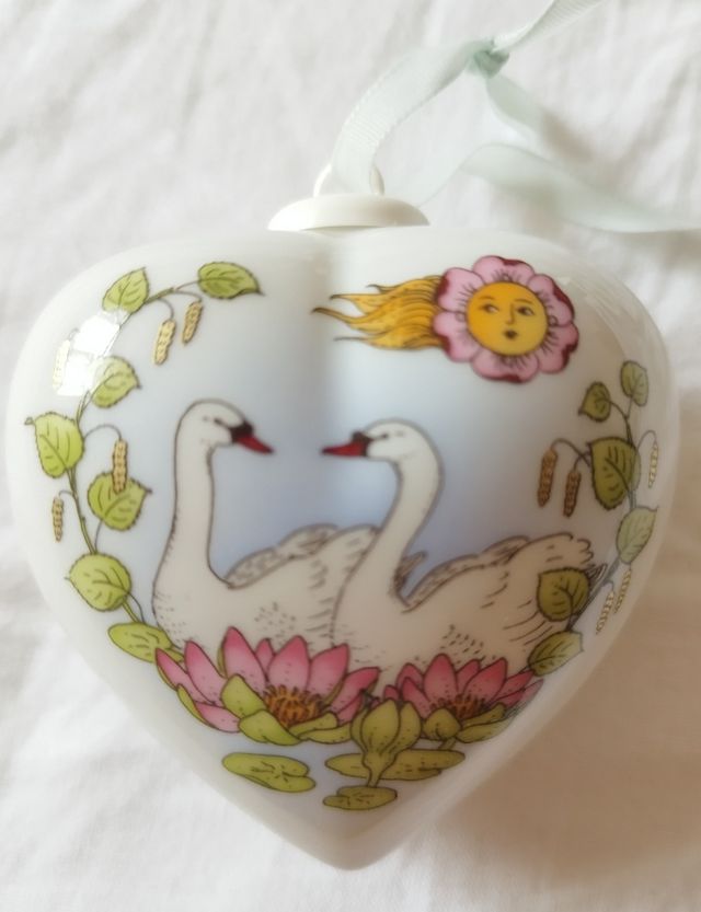 Cuore Hutschenreuther: Cigno & Sole