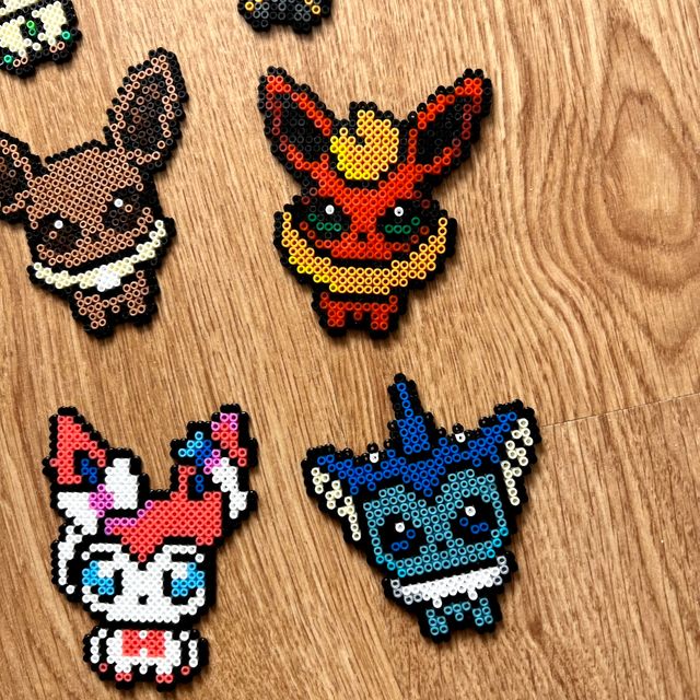 Evoluciones Eevee Hama beads