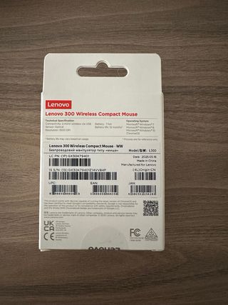 Rato Lenovo 300 Wireless Preto