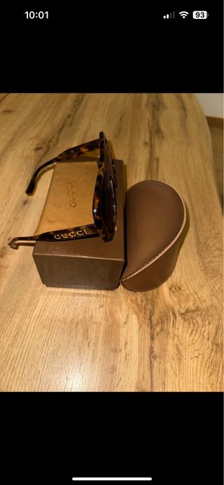 Gafas Gucci - Azul y marrón
