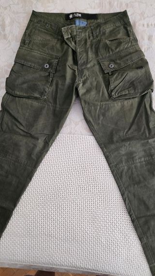 Pantalón G-Star RAW Loose - Verde Oliva. 