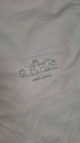 Colcha cuna bebé + chichoneras