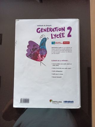 GENERATION LYCEE A2/B1 ELEVE+CD+DVD