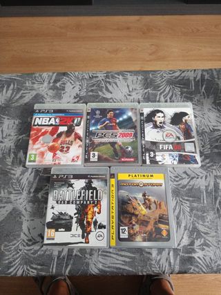 5 Juegos PS3 (PlayStation 3)