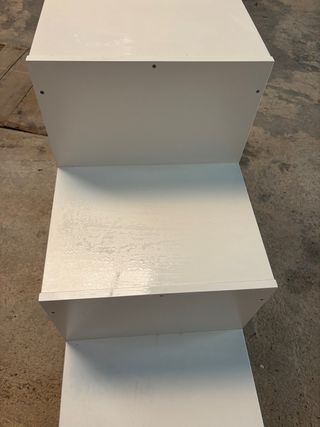 Estanteria infantil IKEA - Rosa y Blanca