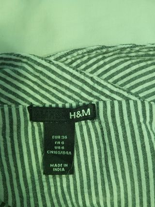 Vestido rayado verano espalda y ombros descubierto