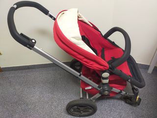 Cochecito Bugaboo rojo