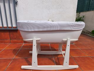 Cuna moisés bebé - Blanca