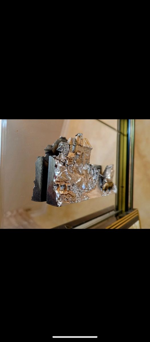 3 Quadri Specchio Argento 3D Zippoli