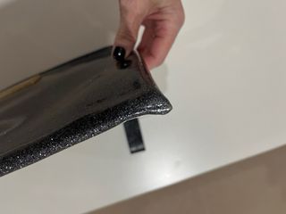 Bolso BIMBA Y LOLA negro c/purpurina