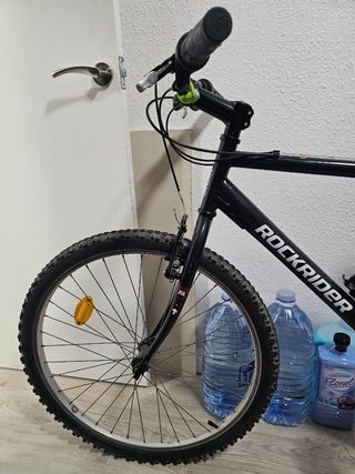 Bicicleta Rockrider Btwin 5.0 -Grip Shift L negra
