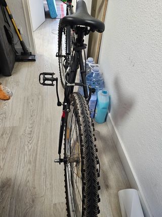 Bicicleta Rockrider Btwin 5.0 -Grip Shift L negra