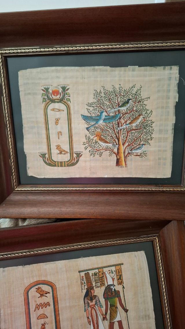 Ridotto 12€ Quadri egiziani - Papyrus