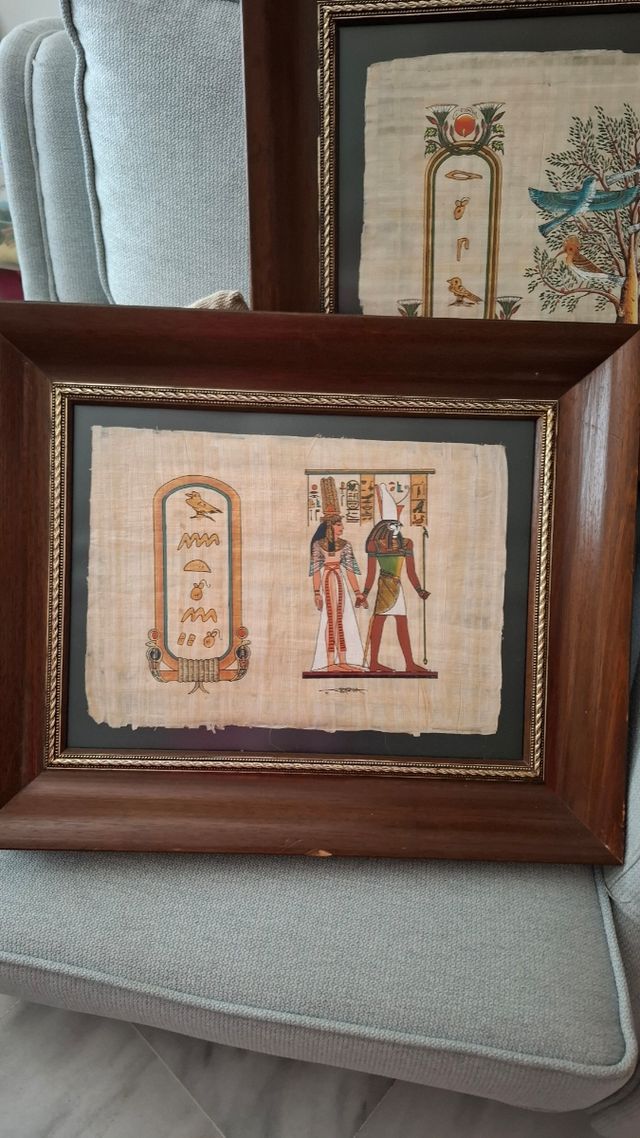 Ridotto 12€ Quadri egiziani - Papyrus