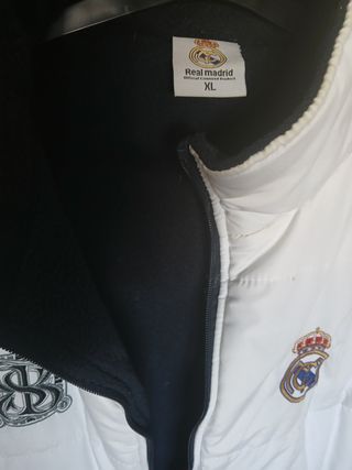 Chaleco Real Madrid XL acolchado