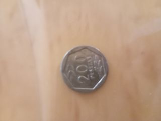 Billete 5 Ptas España 1951 moneda de 200 pesetas