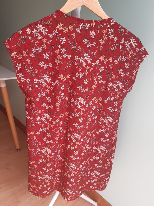 Vestido corto de Mango de color rojo - Talla XS