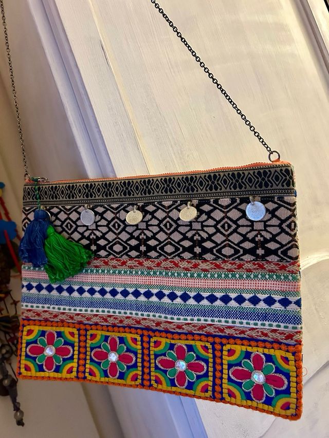 Bolso boho Green Coast multicolor