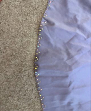 Maillot patinaje niña - Lila, para 12 años, 1.52