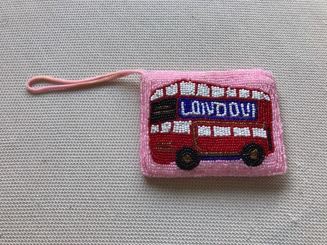 Monedero Londres vintage