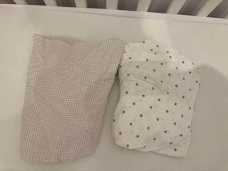 Cuna bebé Ikea SUNDVIK blanca con colchon 