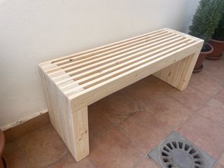 BANCO DE MADERA