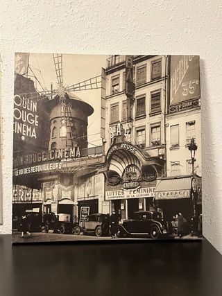 Cuadro Moulin Rouge - París antiguo