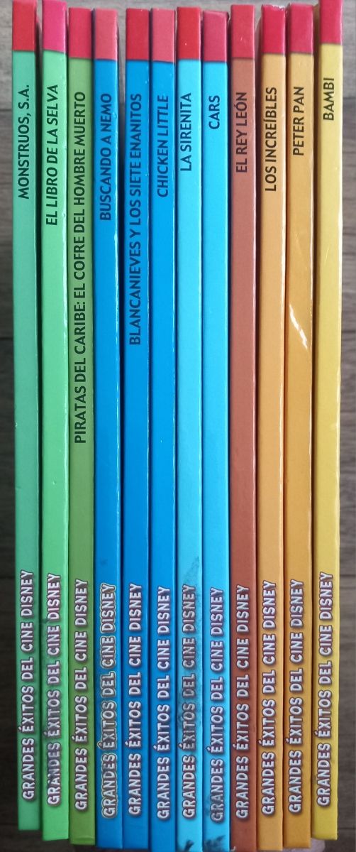 Coleccion Grandes éxitos del cine Disney