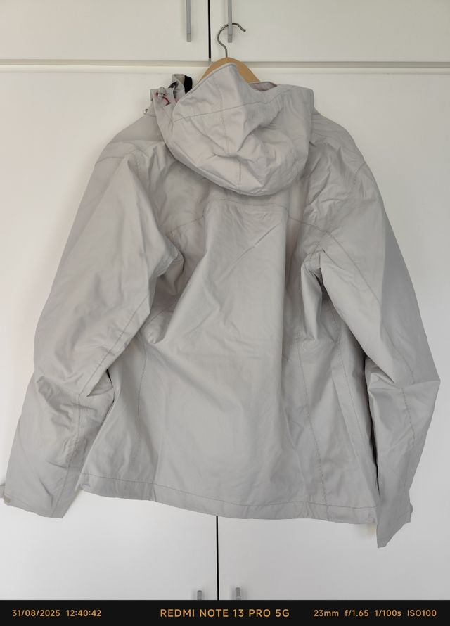 Chaqueta Quechua L beige mujer