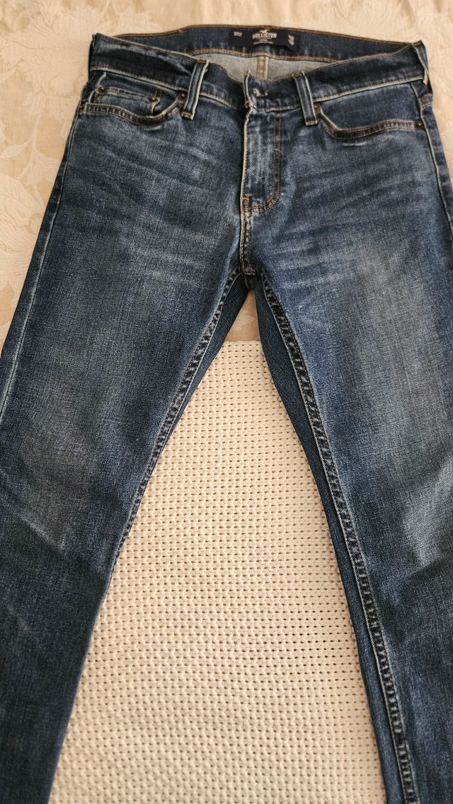 Jeans Hollister niño - Azul