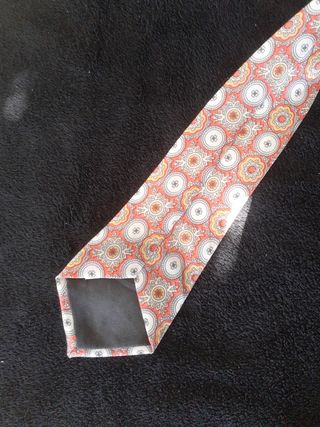 Corbata vintage multicolor