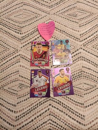 Adrenalyn XL: Balones Oro + Invicibles
