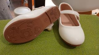 Zapatos niña ceremonia blancos