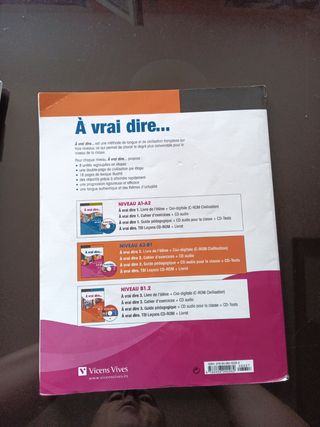 A Vrai Dire 2 Livre De L'eleve+civi-digitale