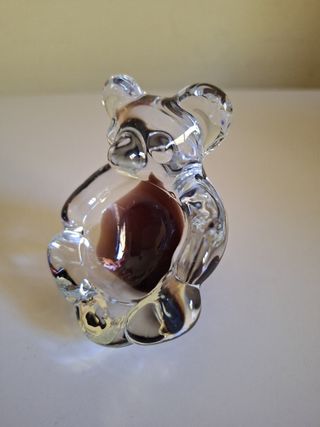 Orsetto vetro colorato